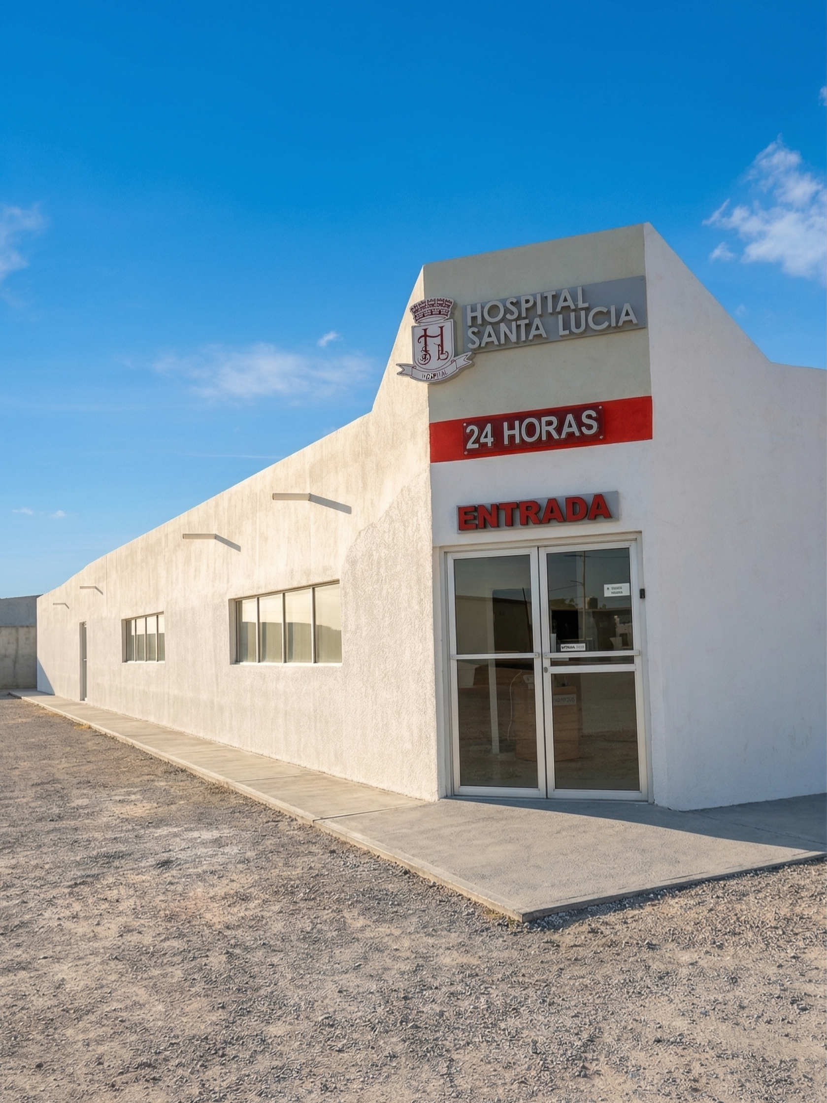 Fachada del Hospital Santa Lucia